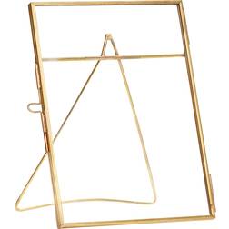 Hübsch Loft Frame Standing Brass 13xh18cm Ramme
