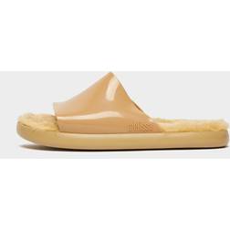 Melissa Womens Fluffy Slide Sandals Tan