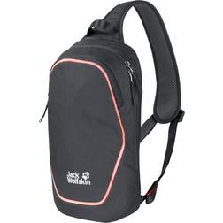 Jack Wolfskin Sling bag with LED lighting Sparksling one size black black