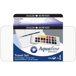 Daler Rowney Aquafine Watercolour Travel Set