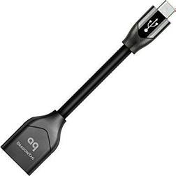 Audioquest DragonTail USB A-USB Micro-B 2.0 M-F Adapter