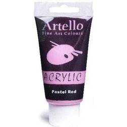 "Artello acrylic 75ml Pastel Red"