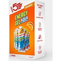 High5 Energigel Energy Gel Aqua Orange, 66 gram