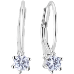 Sif Jakobs Rimini French Hook Earrings - Silver/Blue