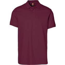 ID Stretch Polo Shirt - Bordeaux