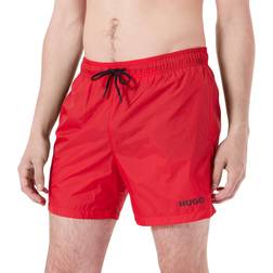 HUGO BOSS Quick-drying swim shorts in recycled fabric with logo
