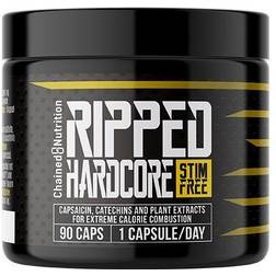 Chained Nutrition Ripped Hardcore Stimfree 90 stk