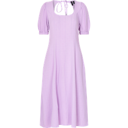 Vero Moda Sab Ginny 2/4 Calf Dress - Lavender