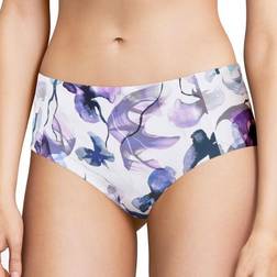 Femilet Java Sustainable Midi Bikini Brief Lilac Pattern