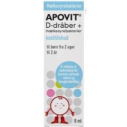 Apovit Apovit D drops with Lactic acid Bacteria 8ml