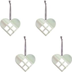 Lykketrold Airies 4 Heart Pendant - Silver/Green
