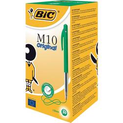 Bic M10 Medium Clic Pens Green