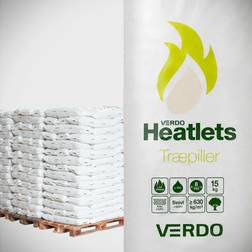 Heatlets Standard Træpiller 8 mm 900 kg pr. palle