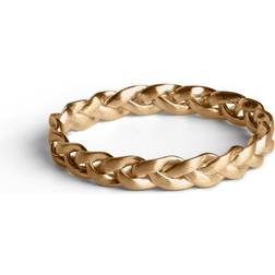 Jane Kønig Small Braided Ring - Gold