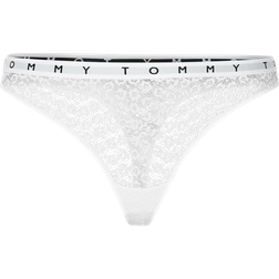Tommy Hilfiger 3-Pack Floral Lace Thongs OVERSHADOW/MINERALIZE/GUAVA