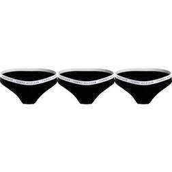 Tommy Hilfiger 3-Pack Logo Waistband Briefs BLACK/BLACK/BLACK