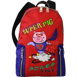 Dolce & Gabbana Super Pig Print Backpack