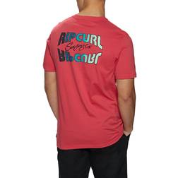 Rip Curl Kortærmet T-shirt til Mænd Revival Inverted Laksefarvet (Størrelse: XL)