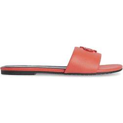 Calvin Klein Leather Platform Sandals