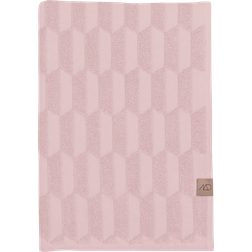 Mette Ditmer Geo Gæstehåndklæde Pink (95x50cm)
