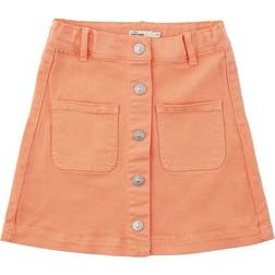 Little Pieces Emla Denim Skirt - Peach Cobbler (17122143-916904)