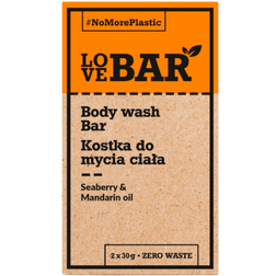 Love Bar Body Wash Bar Seaberry & Mandarin Oil 30g 2-pack