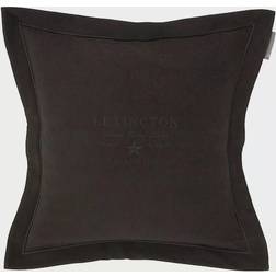 Lexington Hotel Velvet Embroidery Pudebetræk Grå (50x50cm)