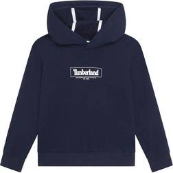 Timberland Hoodie - Navy Blue with Print