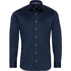 Eterna Long Sleeve Shirt 3377 F170 - Dark Blue