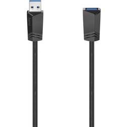 Hama USB A-USB A 3.0 M-F 1.5m