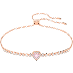 Swarovski One Bracelet - Rose Gold/Pink/Transparent