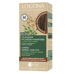 Logona Herbal Hair Colour Powder #091 Chocolate Brown