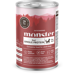 Monster Dog Adult Single Protein Beef, 1 stk.