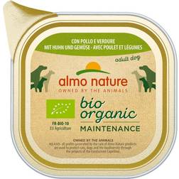 Almo Nature 12x100g BioOrganic Maintenance økologiske grøntsager hundefoder