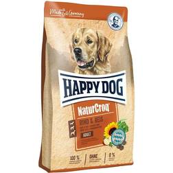 Happy Dog NaturCroq 60517, Voksen, Enhver race, Bøf, Ris