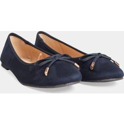 LTS Long Tall Sally Suedette Ballerina Shoes