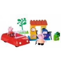 Big Bloxx PP Family Car, Bil & garage, Peppa Pig, 1,6 År, Flerfarvet, Plast