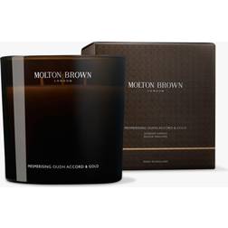 Molton Brown Mesmerising Oudh Accord & Gold Scented Luxury Candle, 600g Duftlys