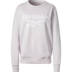 Reebok logo sweatshirt in lilac-Purple