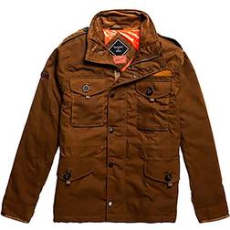 Superdry Mens Waxed Field Jacket Cotton