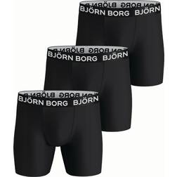 Björn Borg Performance Boxer 3-pack - Black