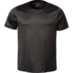 Eton Terry Tshirt Mand Kortærmede T-shirts Regular Fit Ensfarvet hos Magasin Dark
