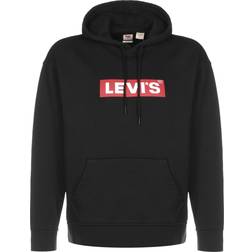 Levi's Square Logo Hoodie - Black
