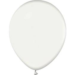 GoDan Metallic balloons White, B&C, 30 cm, 10 pcs