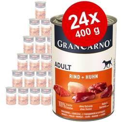 animonda GranCarno 24x400 Junior Kylling & kanin Hundefoder