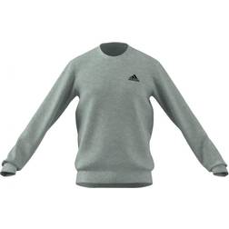 adidas Sweatshirt Essentials Fleece Sort/hvid