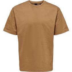 Only & Sons Fred T-shirt, Chipmunk