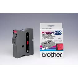 Brother TX tape 24mmx15m black/red