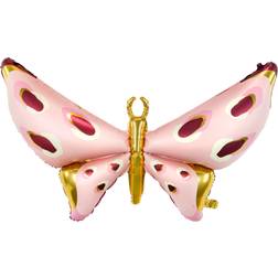 PartyDeco Foil Balloons Butterfly 120x87cm