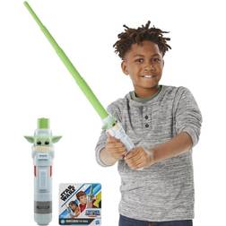 Star Wars Lightsaber The Child Grogu-sværd til rolleleg udtrækkeligt sværdblad grøn